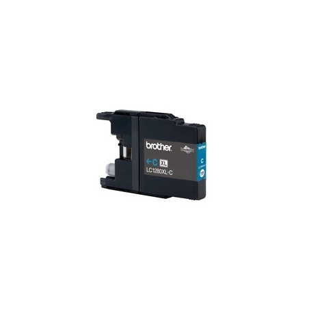 Blækpatron LC1280XLC Cyan Høj kapacitet