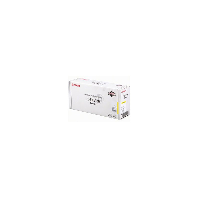Tonerpatron C-EXV26Y Gul
