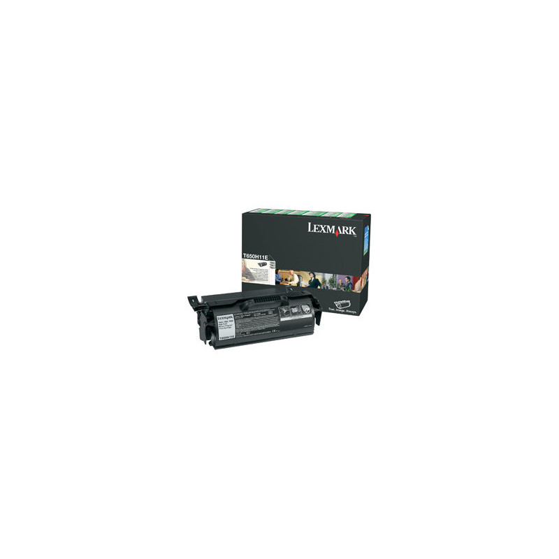 Tonerpatron sort T650H11E
