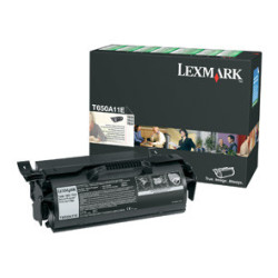 Tonerpatron sort T650A11E