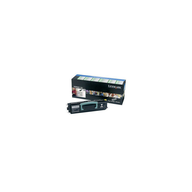 Tonerpatron sort X203A11G
