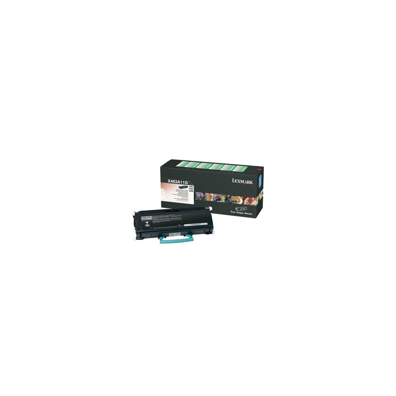 Tonerpatron sort X463A11G