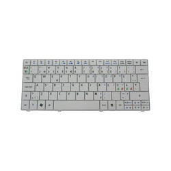 Acer Tastatur - Keyboard (NORDIC) hvidt KB.I110A.043