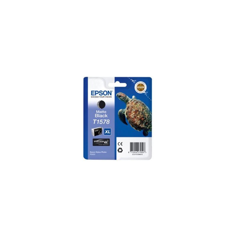 Blækpatron C13T15784010 Mat Sort