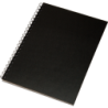 Notesblok Memo Art A4 wire-o lin. sort