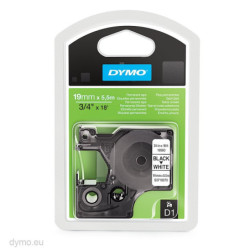 DYMO 16960 D1 Tape Permanent 19mm x 5