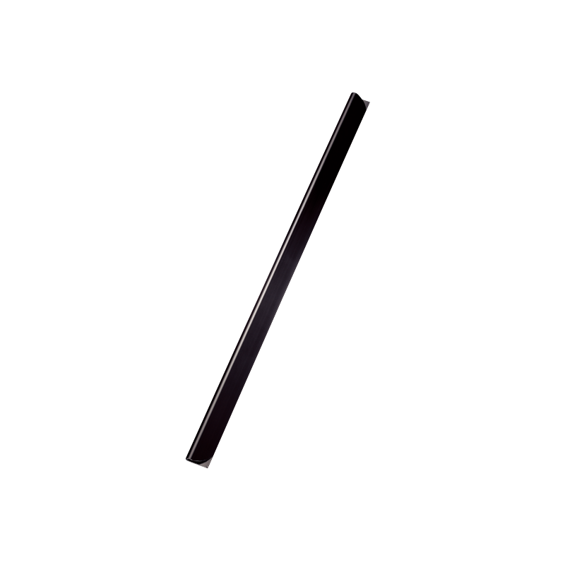 Klemrygge 3mm sort