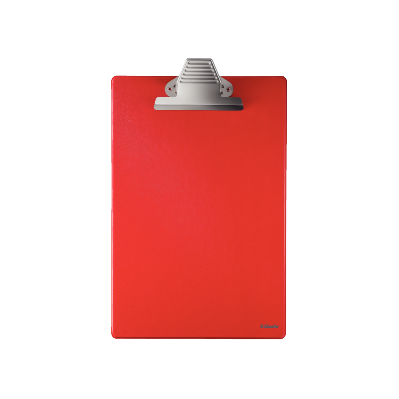 Clipboard uden forside stor kapacit. rød Clipboard uden forside stor kapacit. rød
