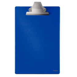 Clipboard uden forside stor kapacit. blå