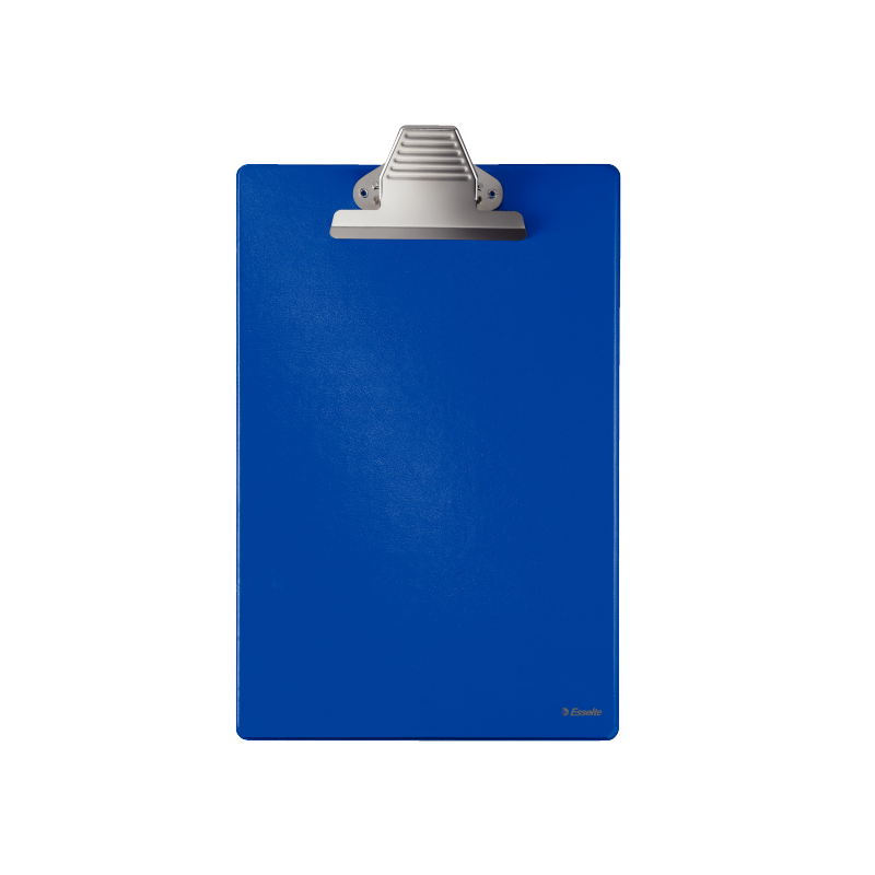Clipboard uden forside stor kapacit. blå