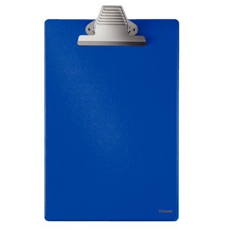 Clipboard uden forside stor kapacit. blå