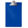 Clipboard uden forside stor kapacit. blå