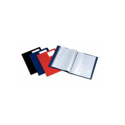 Displaybog A4 24 lommer sort 