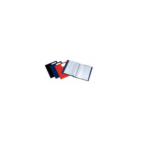 Displaybog A4 24 lommer sort 
