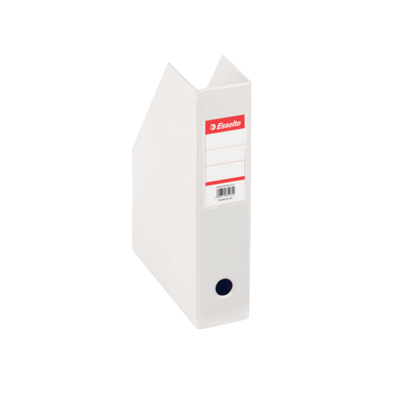 Tidsskriftsamler PVC A4 70mm hvid