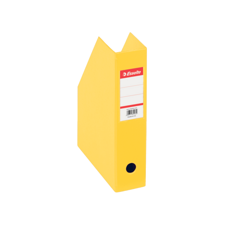 Tidsskriftsamler PVC A4 70mm gul