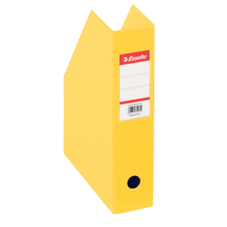 Tidsskriftsamler PVC A4 70mm gul
