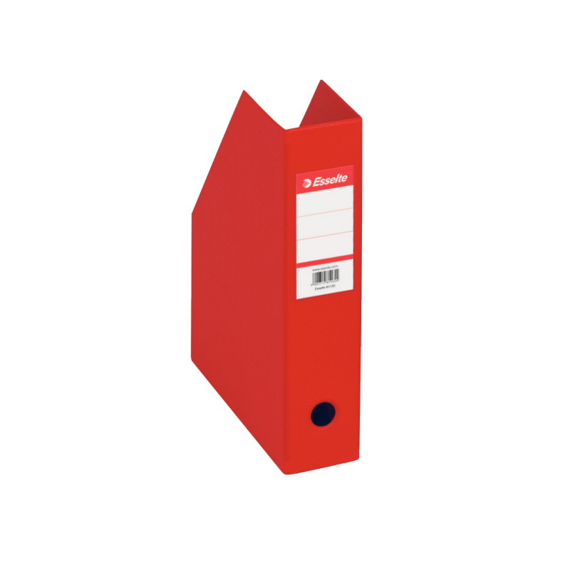 Tidsskriftsamler PVC A4 70mm rød