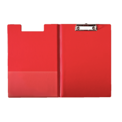 Clipboard Esselte A4 med forside rød 