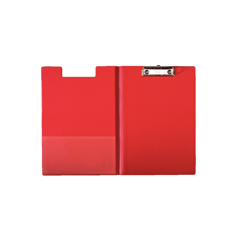 Clipboard Esselte A4 med forside rød 