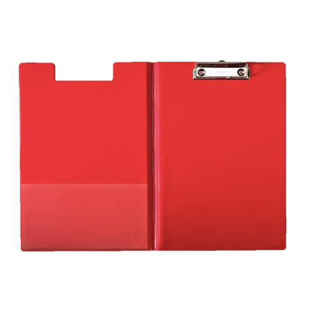 Clipboard Esselte A4 med forside rød 