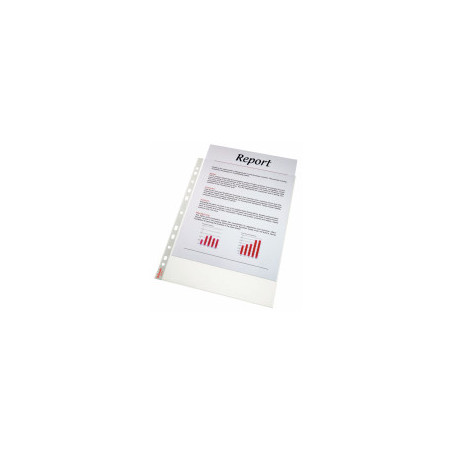 Plastlommer premium 75my A4 glasklar 40 poser á 10stk. Varenr. 56111