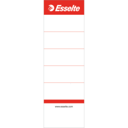 Rygetiket Esselte brevordner 75mm ps-100