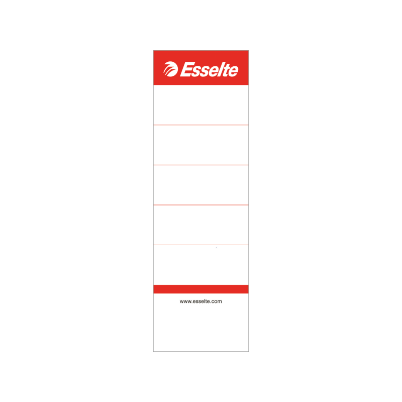 Rygetiket Esselte brevordner 75mm ps-100