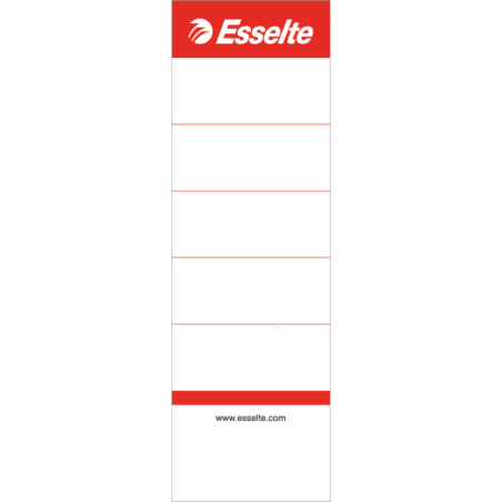 Rygetiket Esselte brevordner 75mm ps-100
