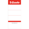 Rygetiket Esselte brevordner 75mm kort