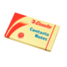 Contacta Notes 75x125mm gul