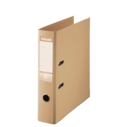 Brevordner Esselte No1 PP A4-75mm sand