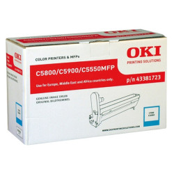 Tromle (IKKE TONER) OKI 43381723 cyan original