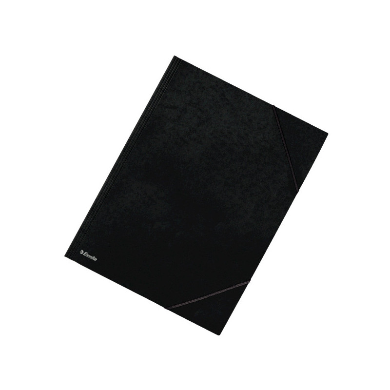3-klap elastikmappe Esselte A3 sort