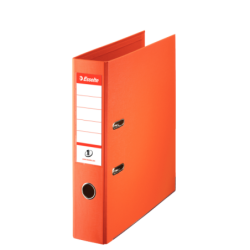 Brevordner Esselte No1 PP A4-75mm orange
