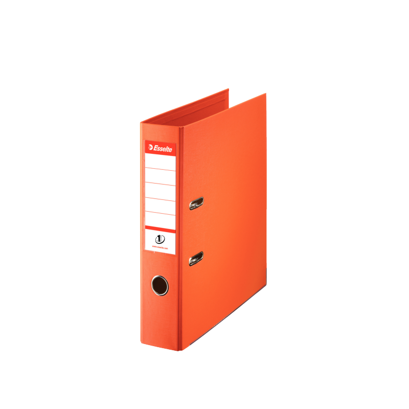 Brevordner Esselte No1 PP A4-75mm orange