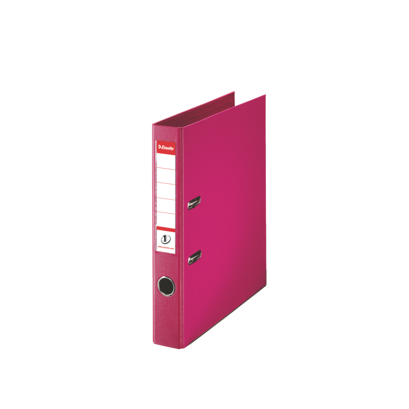 Brevordner Esselte No1 PP A4-50mm fuchsia