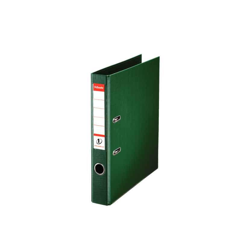 Brevordner Esselte No1 PP A4-50mm grøn