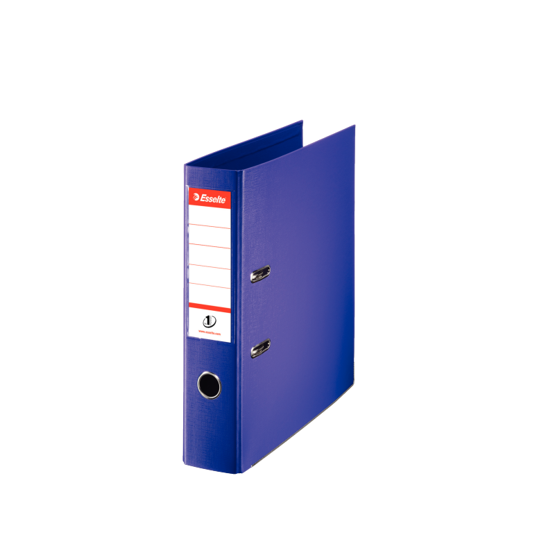 Brevordner Esselte No1 PP A4-75mm violet