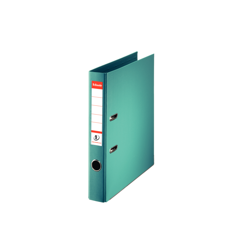 Brevordner Esselte No1 PP A4-50mm turkis
