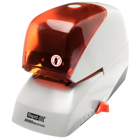Hæftemaskine Rapid 5050e El 50ark sølv-o