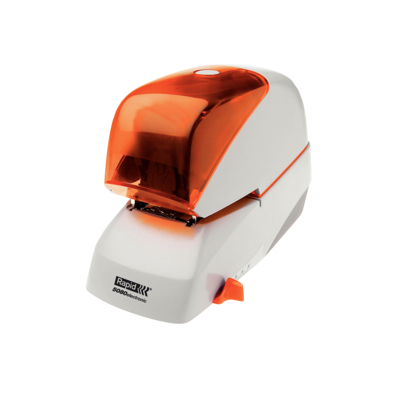 Hæftemaskine Rapid 5080e El 80ark sølv-o