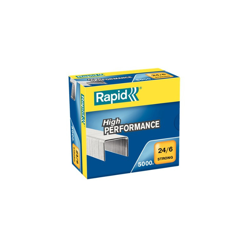 Hæfteklamme Rapid Strong 24-6 galv 5000 Hæfteklamme Rapid Strong 24-6 galv 5000