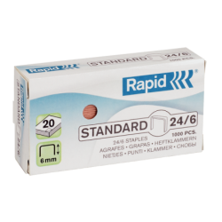 Hæfteklamme Rapid Stand. 26-6 galv 1000