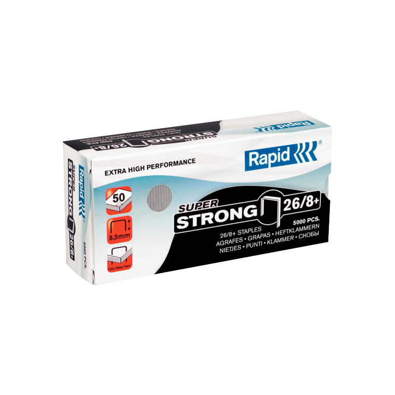 Hæfteklamme Rapid SuperStrong 26-8 5000