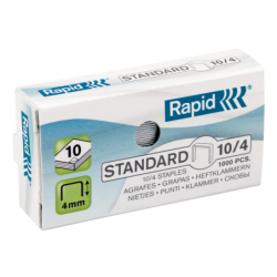 Hæfteklamme Rapid Stand. 10-4 galv 1000