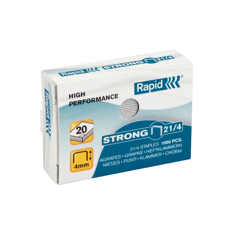 Hæfteklamme Rapid Strong 21-4 galv 1000