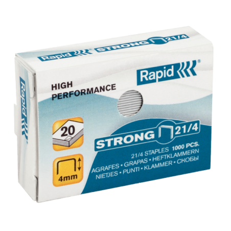 Hæfteklamme Rapid Strong 21-4 galv 1000