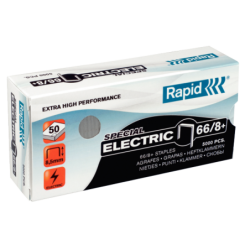 Hæfteklamme Rapid SuperStrong 66-8+ pakke med 5000stk. 24868000