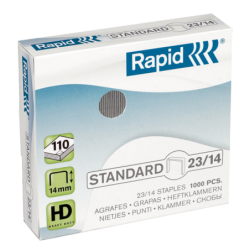 Hæfteklamme Rapid Stand. 23-14 galv 1000